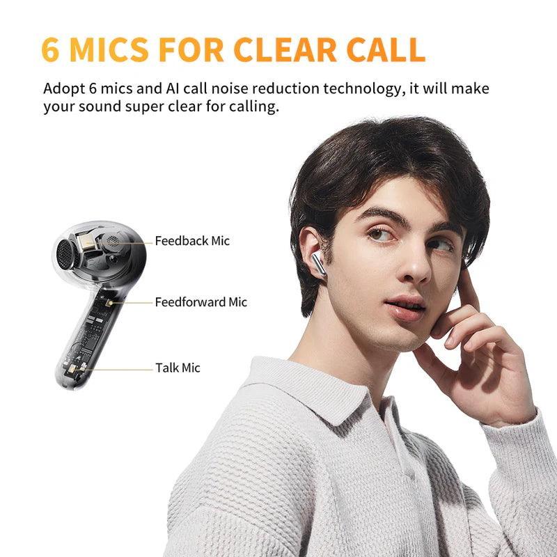QCY AilyBuds Pro+ True Wireless Earbuds, Adaptive ANC, Hi-Res Audio - Image 20