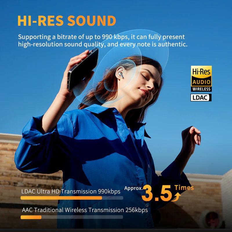QCY AilyBuds Pro+ True Wireless Earbuds, Adaptive ANC, Hi-Res Audio - Image 22