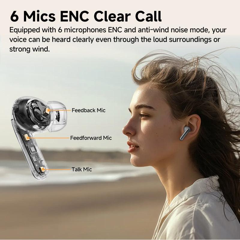 QCY MeloBuds Pro Wireless Earbuds, 46dB Hybrid ANC, Hi-Res & LDAC - Image 17