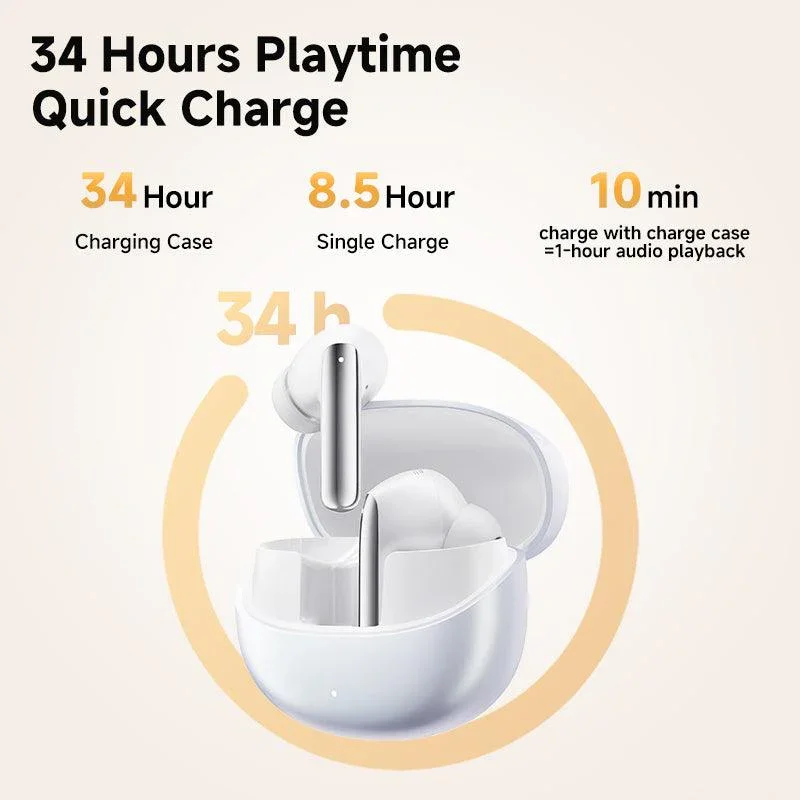 QCY MeloBuds Pro Wireless Earbuds, 46dB Hybrid ANC, Hi-Res & LDAC - Image 8